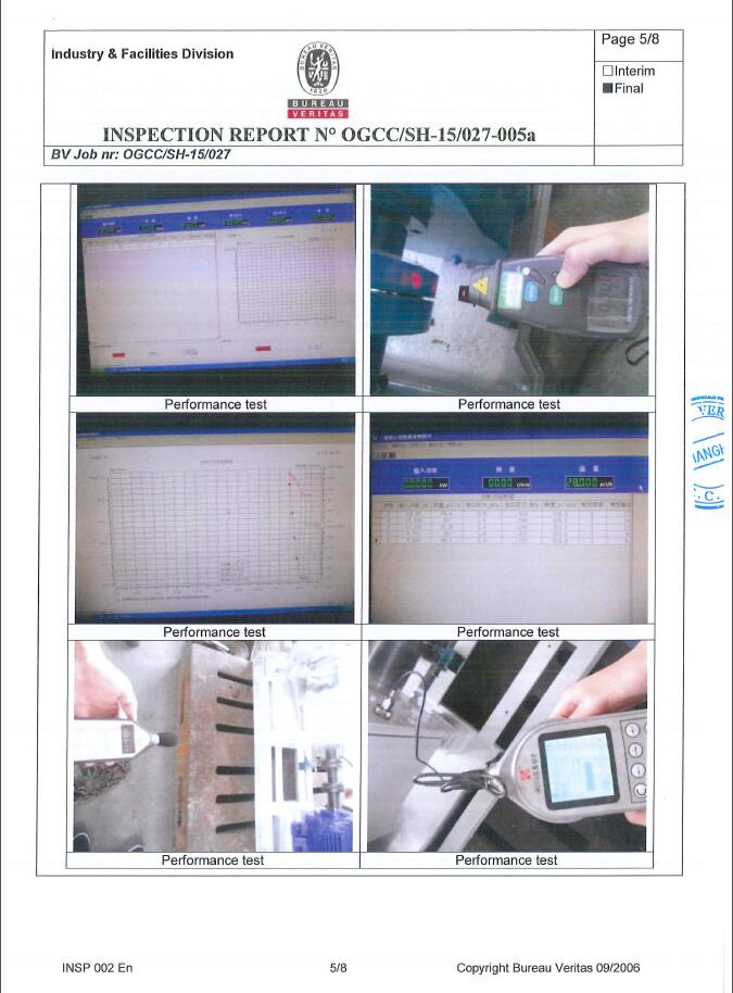 羅德汽柴油卸車泵通過BV檢測(cè)